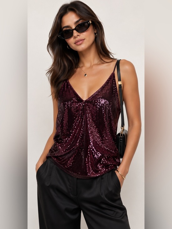 J Brand Tops - J Brand Dark Purple top